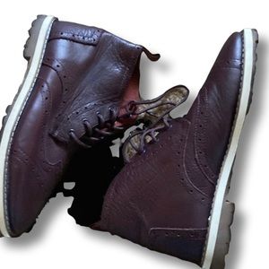 TOMS Brown Vegan Leather Chukka